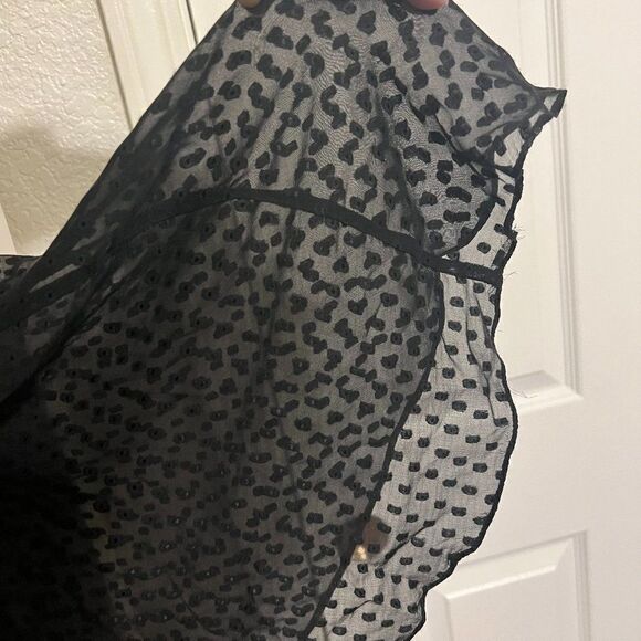 Milly Spaghetti Strap Silk Dress Size 8 - Picture 3 of 8